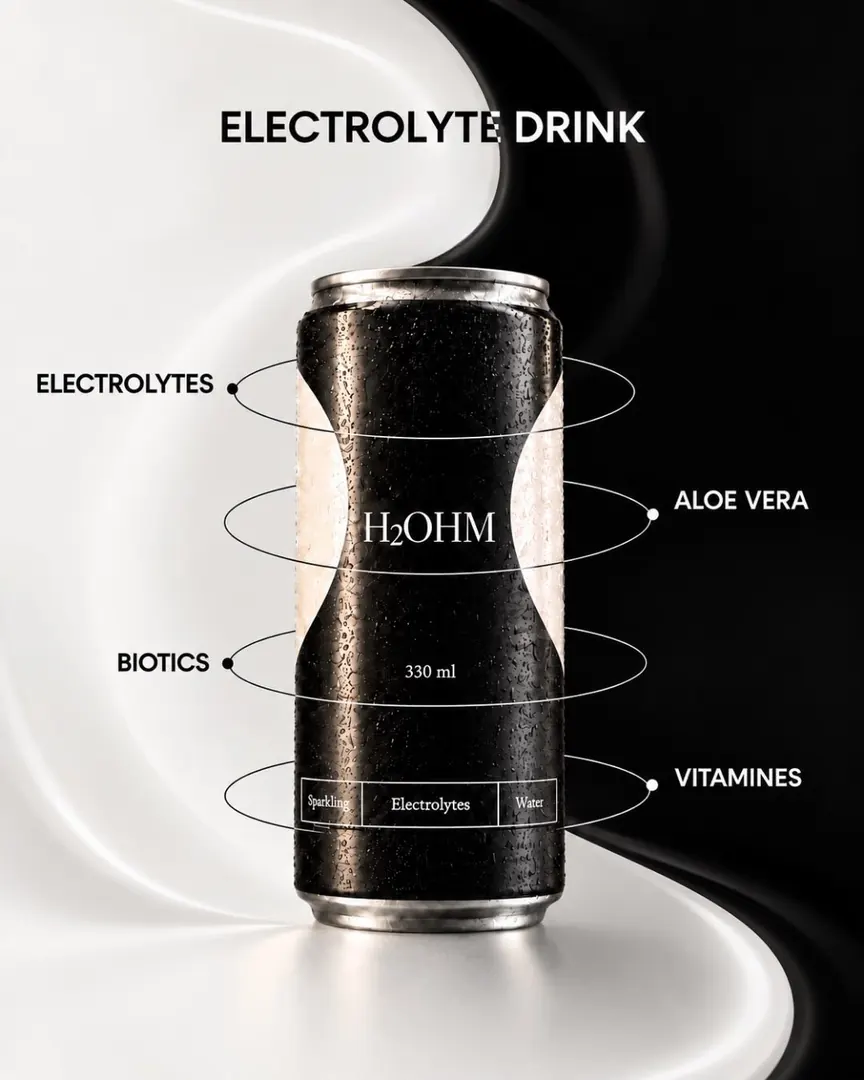 Campaign visual for the H2OHM can